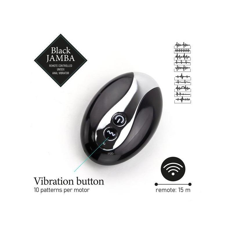 FeelzToys - Black Jamba Anal Vibrator